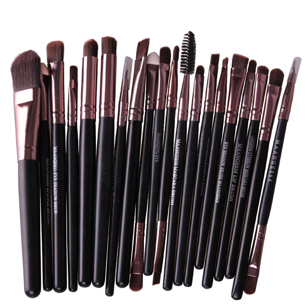 MAANGE 20 eye makeup brushes MAANGE 20 eye makeup brushes